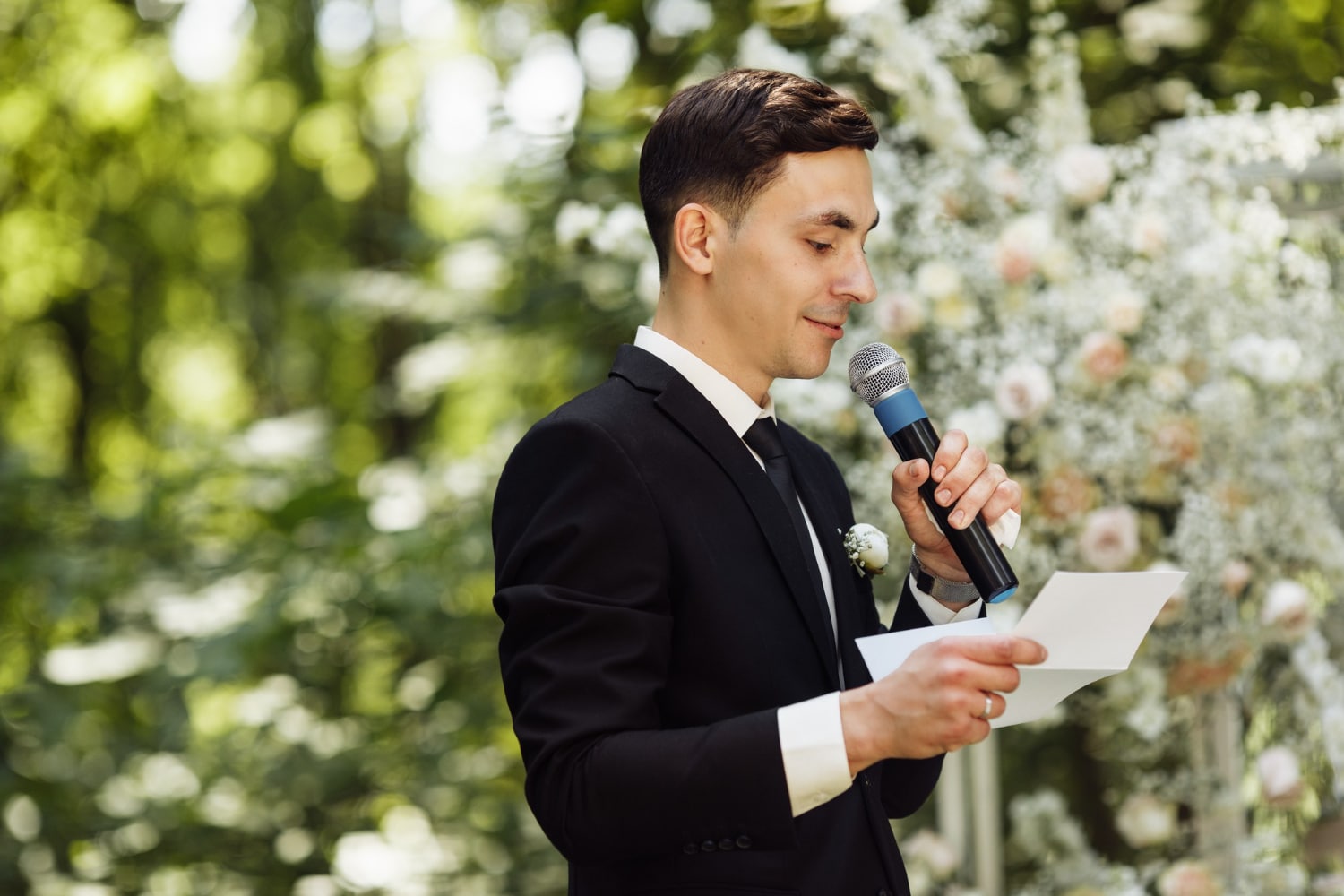 wedding emcee